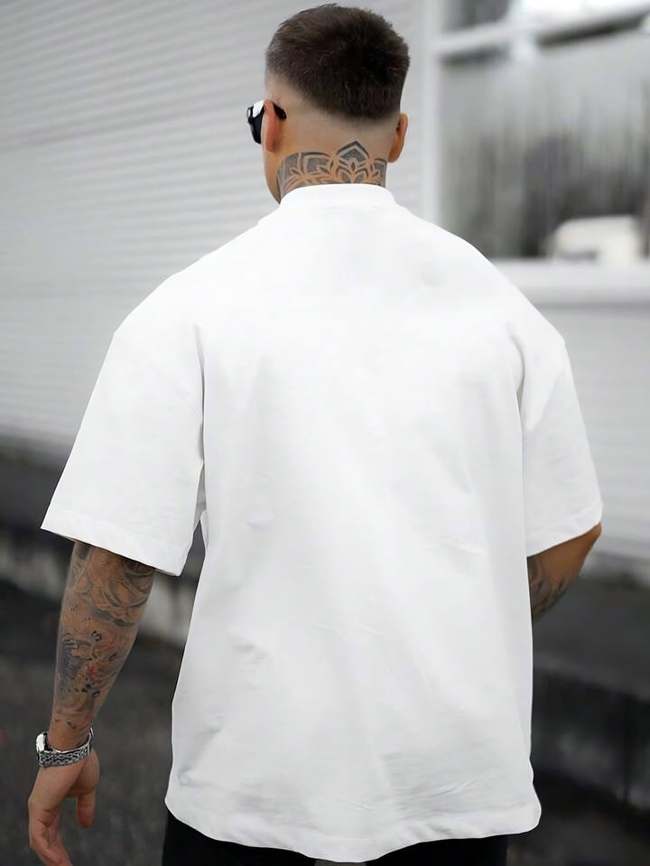 NOTHING 0 OVERSIZED BLACK T-SHIRTS