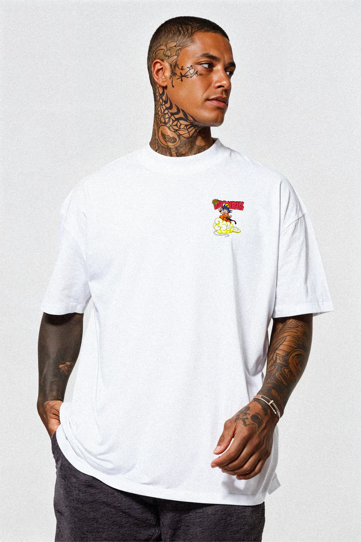 DRAGONBAIL FLYING OVERSIZED T-SHIRTS