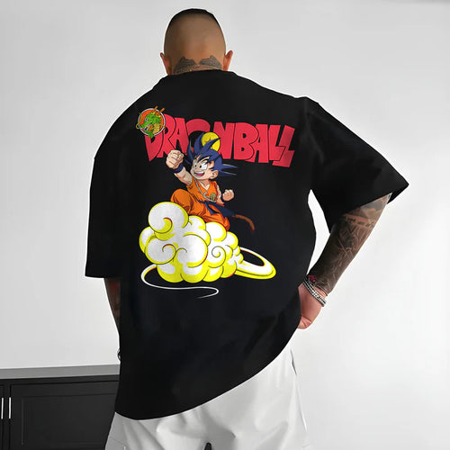 DRAGONBAIL FLYING OVERSIZED T-SHIRTS