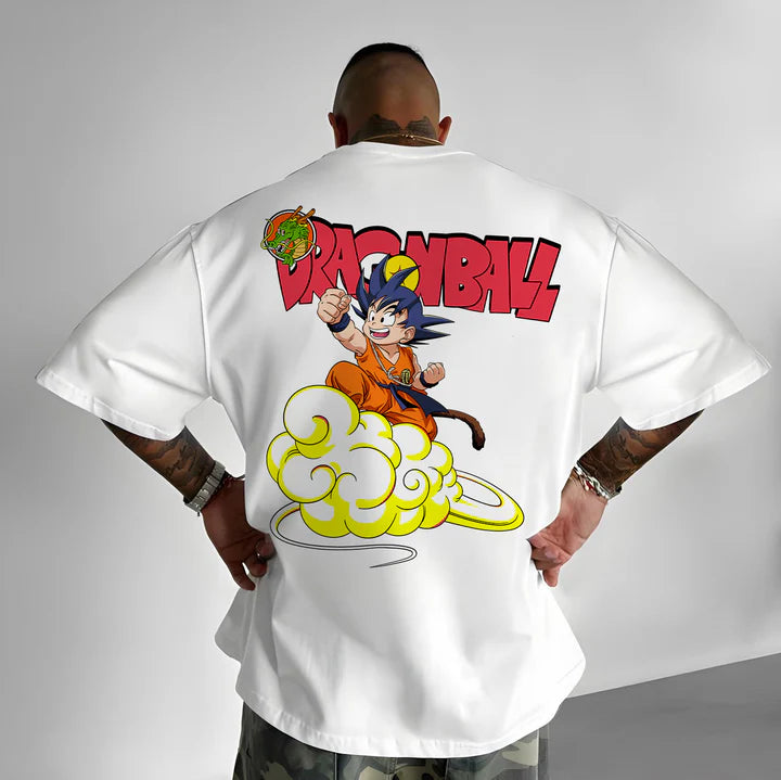 DRAGONBAIL FLYING OVERSIZED T-SHIRTS