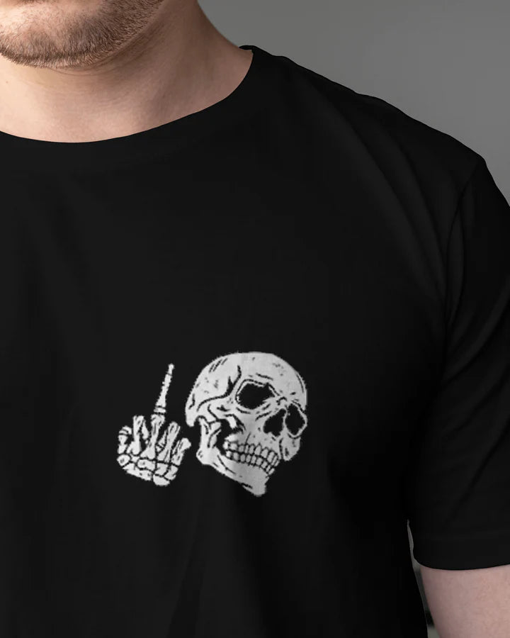 NO LUCK ALL WORK Oversized T-shirts Black